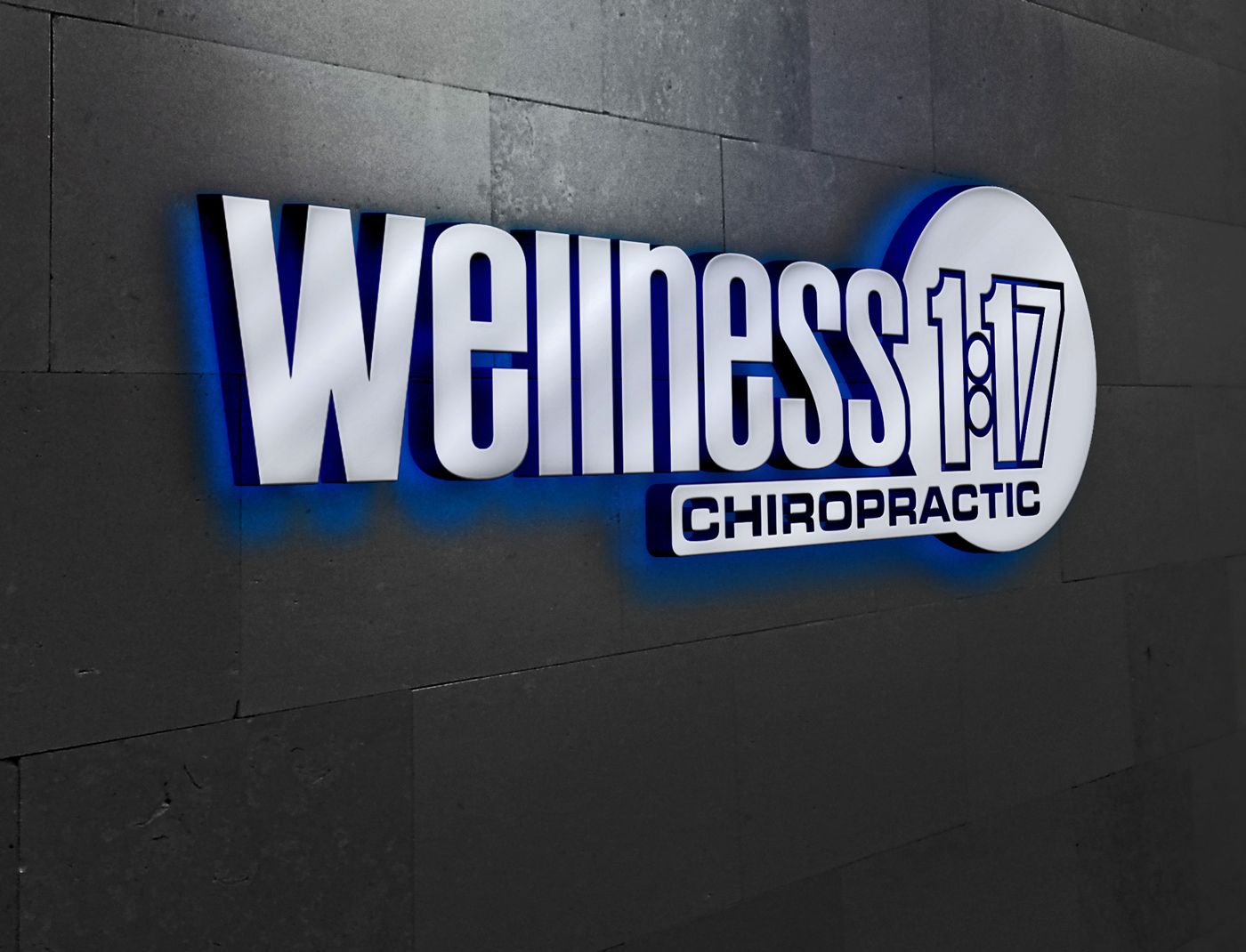 Wellness 1:17 Signage